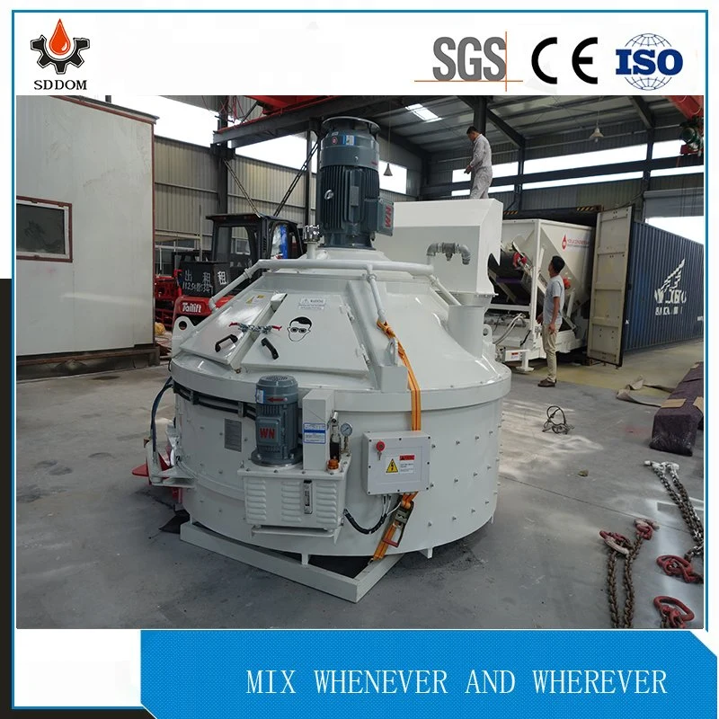 Concrete Machinery Mobile Precast Concrete Planetary Mixer for Sale