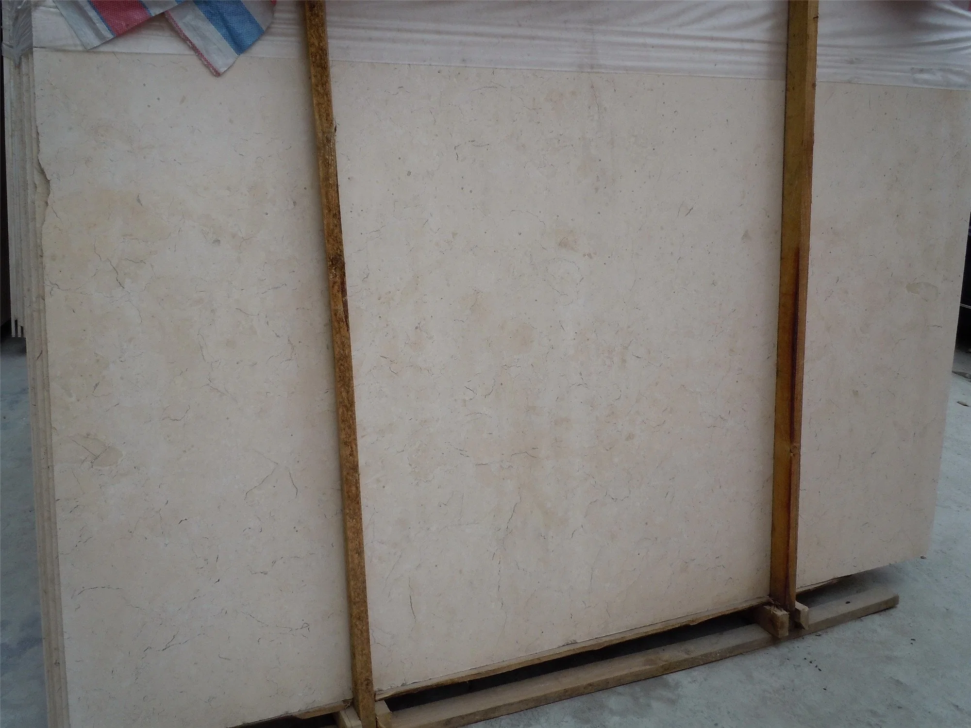 Popular Natural Sahala Beige Marble Slab and Tile for Hotel Wall Floor Decorate