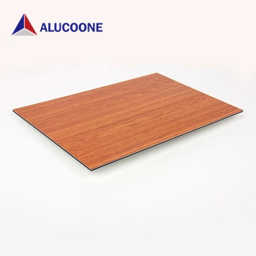 New Building Materials ACP/Acm Bright Red Aluminum Composite Material