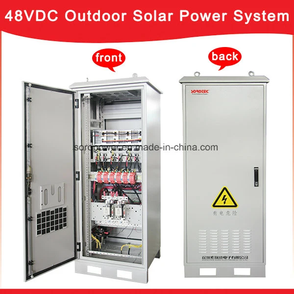 Novíssimo 48VDC Hybrid Solar Power System 48V 120um rectificador de Telecom Power