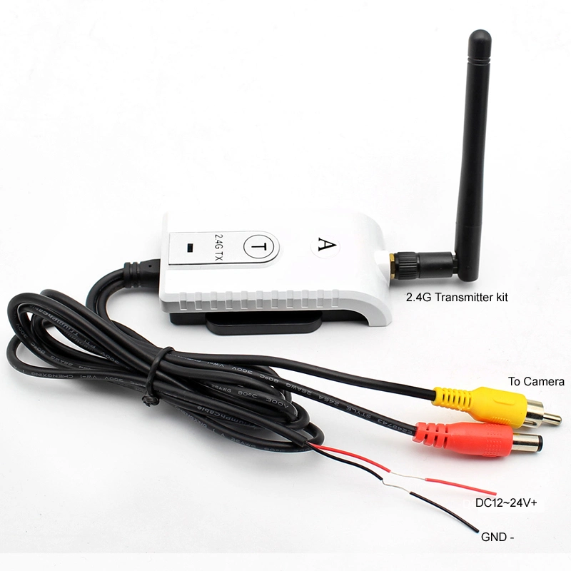 Wireless Truck/Bus/Auto Reverse Backup Parking Camera with 2.4GHz Transmitter Receiver