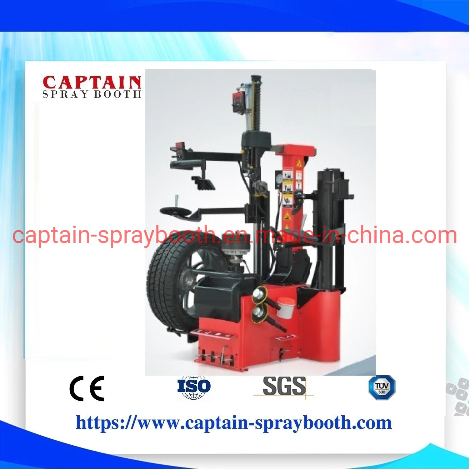 10''-28'' Automatic Tyre Changer, Low Price with High quality/High cost performance RS. SL-575+340+313 (Leverless Tyre Changer)