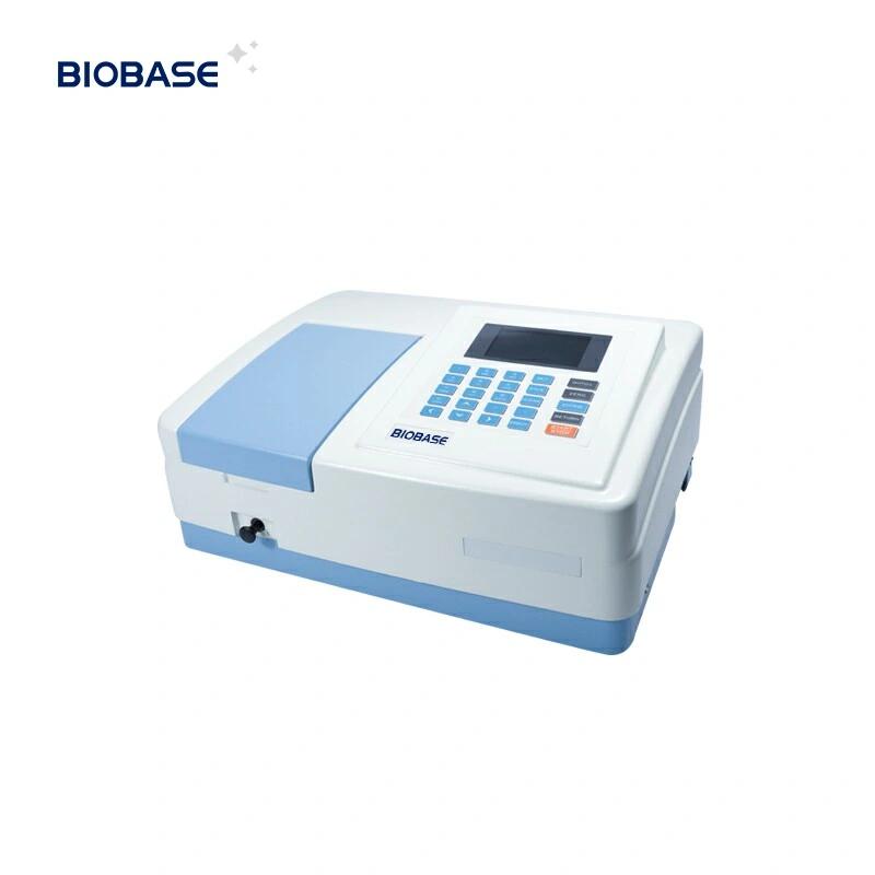 Biobase Lab Spectrometer Single Beam Spectrophotometer UV Vis Visible Spectrophotometer