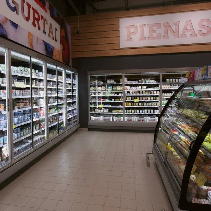 Commercial Supermarket Display Refrigerator Chiller Cabinet for Fresh Meat