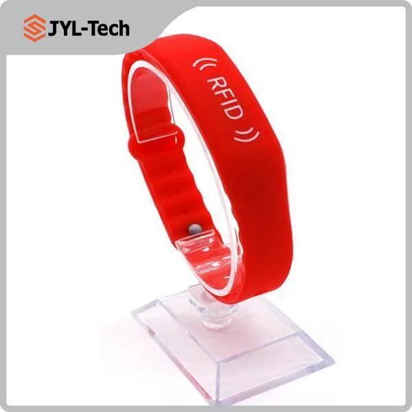 Free Sample! Wr08 RFID Silicon Wristband Bracelet for Access Control