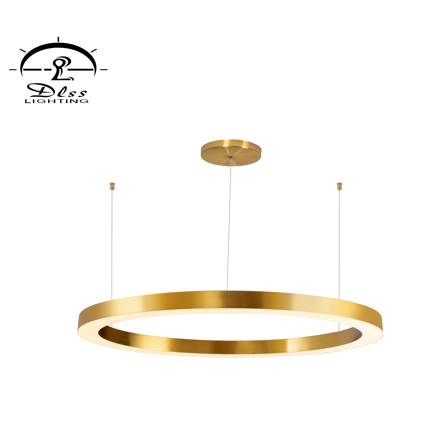 Moderne Pendelleuchte Kreatives Design Lobby Home Dekoration Große Gold Leuchter