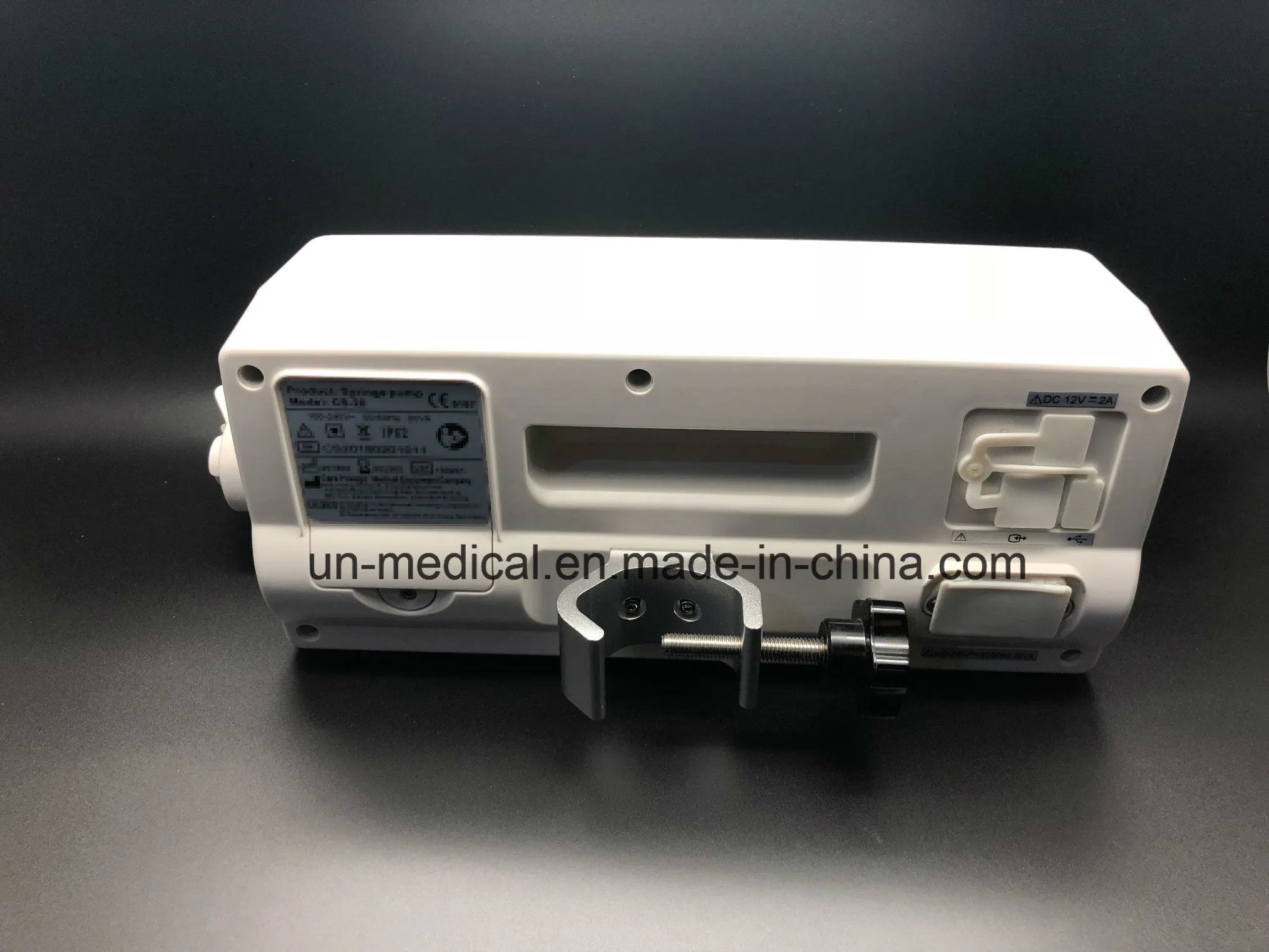 Automatic Medical Real-Time Display Injection Syringe Pump with Double/Single Channel