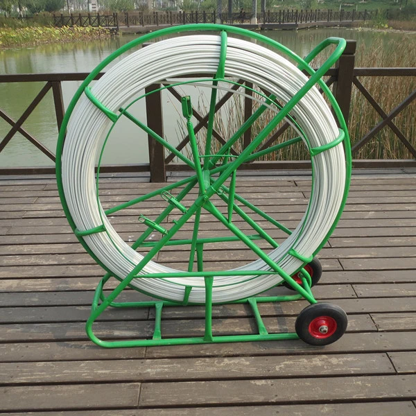 14mm*300m Fiberglass Detectable Duct Rodder, Underground Cable Push Pull Rods