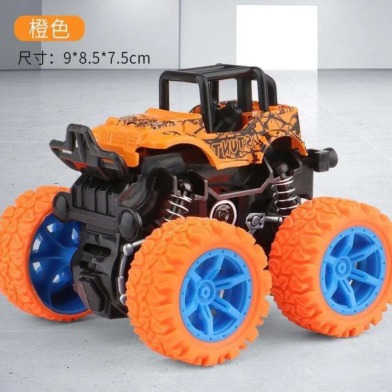 Mini Inertial Off-Road Fahrzeug Pullback Kinder Spielzeug Auto Kunststoff Reibung Stunt Blaze Auto Kinder Spielzeug für Jungen