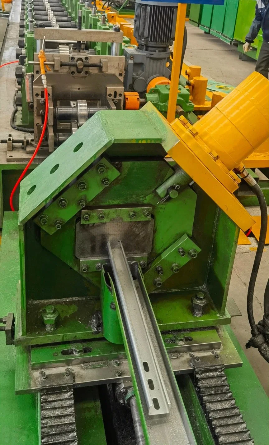 Лонглонглонг Завод Солнечный Tracker Стальная перекладина Roll forming Machine Фотоэлектрический Стальное канальное оборудование для бывших в производстве рулонов