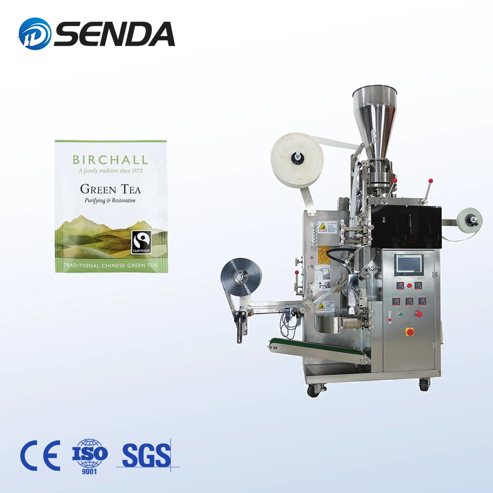 Automatic Tea Bag Packing Machine with Inner and Outer Sachet for Organic Green Tea