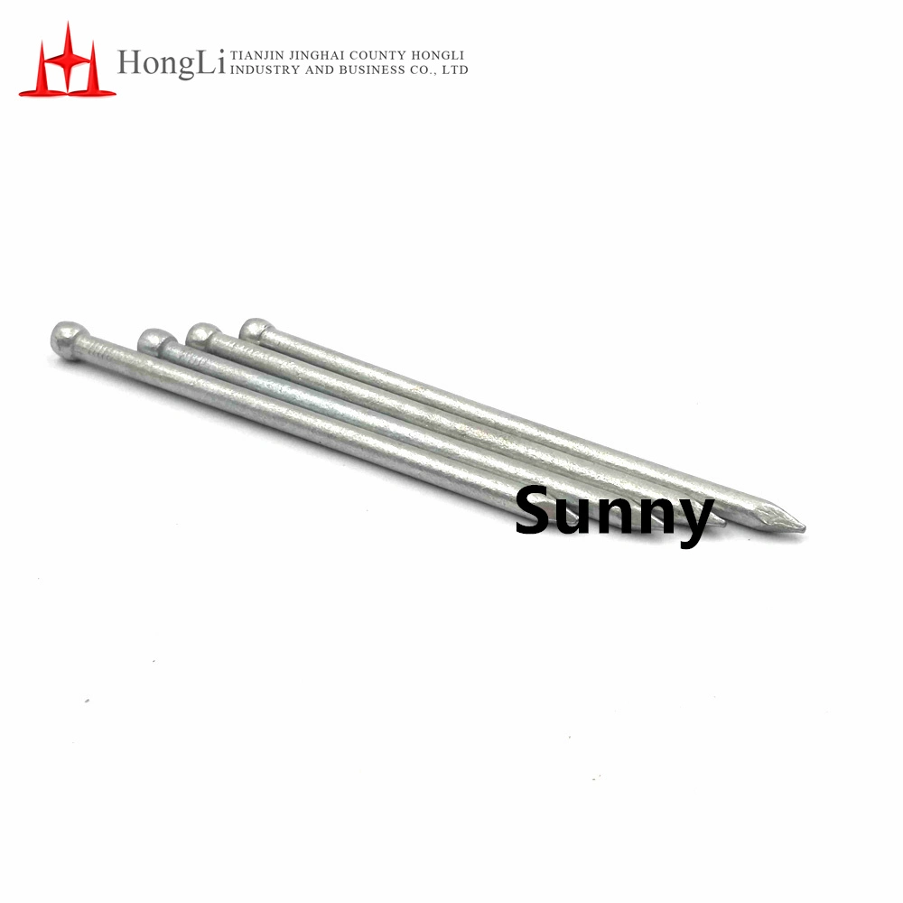 Zinc Plated Iron Lost Head Finishing Wire Nail for Construction