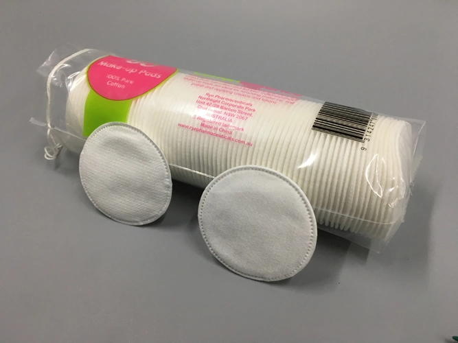 58mm Round Cotton Pad with Pure Cotton