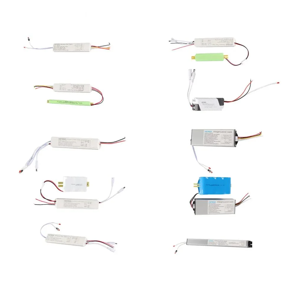 إمداد طاقة الخرج الثابت للعلبة البلاستيكية بالجملة في الصين 3-15W بأمان مجموعة الطاقة LED في حالات الطوارئ