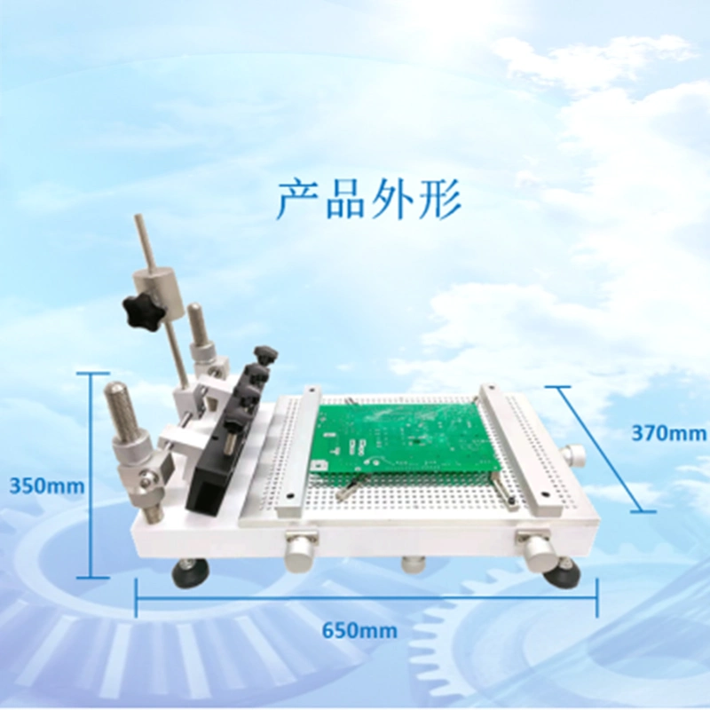 SMT Machine Shen Zhen Hot Sale Manual Screen Printer PCB Solder Paste Printer High Precision Manual Printing Table