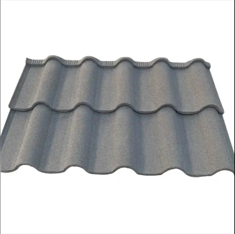 Acero galvanizado Zinc techo de chapa fábrica Precio Piedra revestido de metal Teja de techo material de construcción para casa de estilo mediterráneo