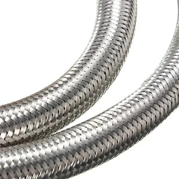 304 Stainless Steel Metal Braided Flexible Metal Hose for Petroleum Industrial