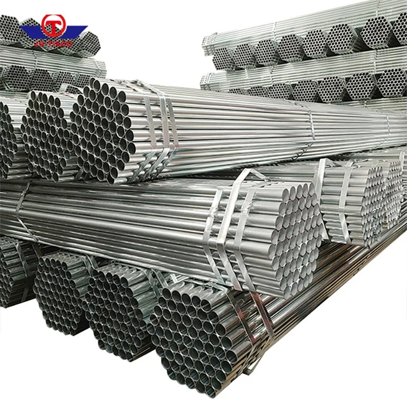 Melhor preço de alta qualidade 25 mm tubo de aço galvanizado utilizado Estrutura de estufa