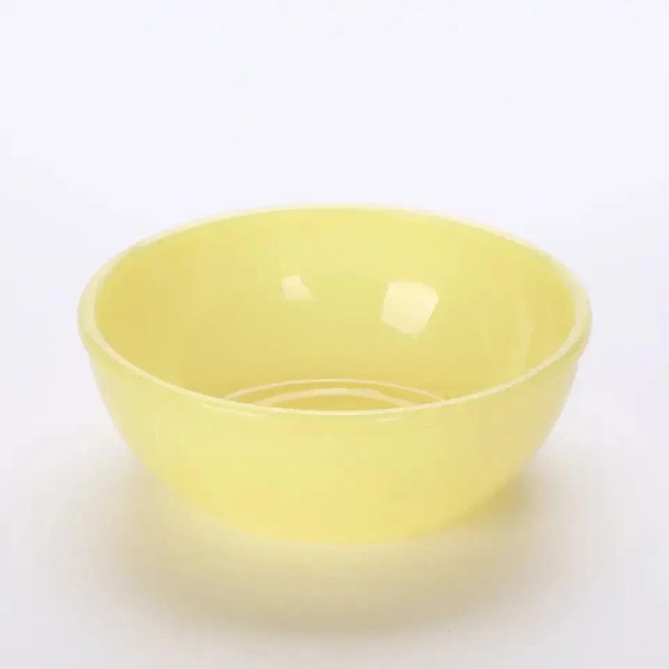 Small Plastic Colorful Custom Reusable Round Food Rice Fruit Snack Salad-Mixing Bow