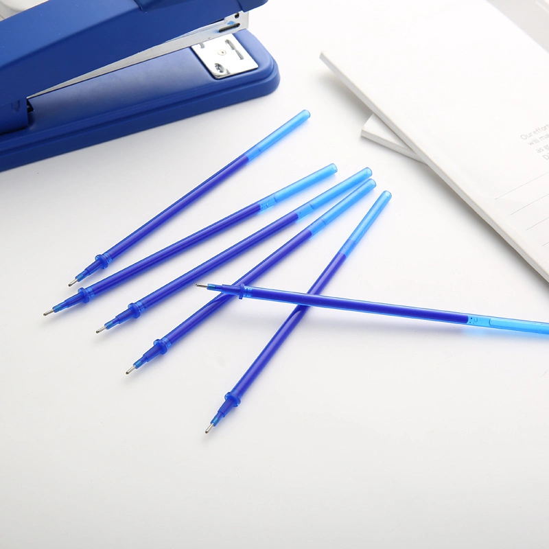 Heißer Verkauf Crystal Blue 0,5mm Heat Erasable Pen Nachfüllpack für Bürostudenten