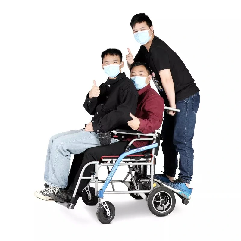 Lightweight Travel Electric Wheelchair with Lithium Battery