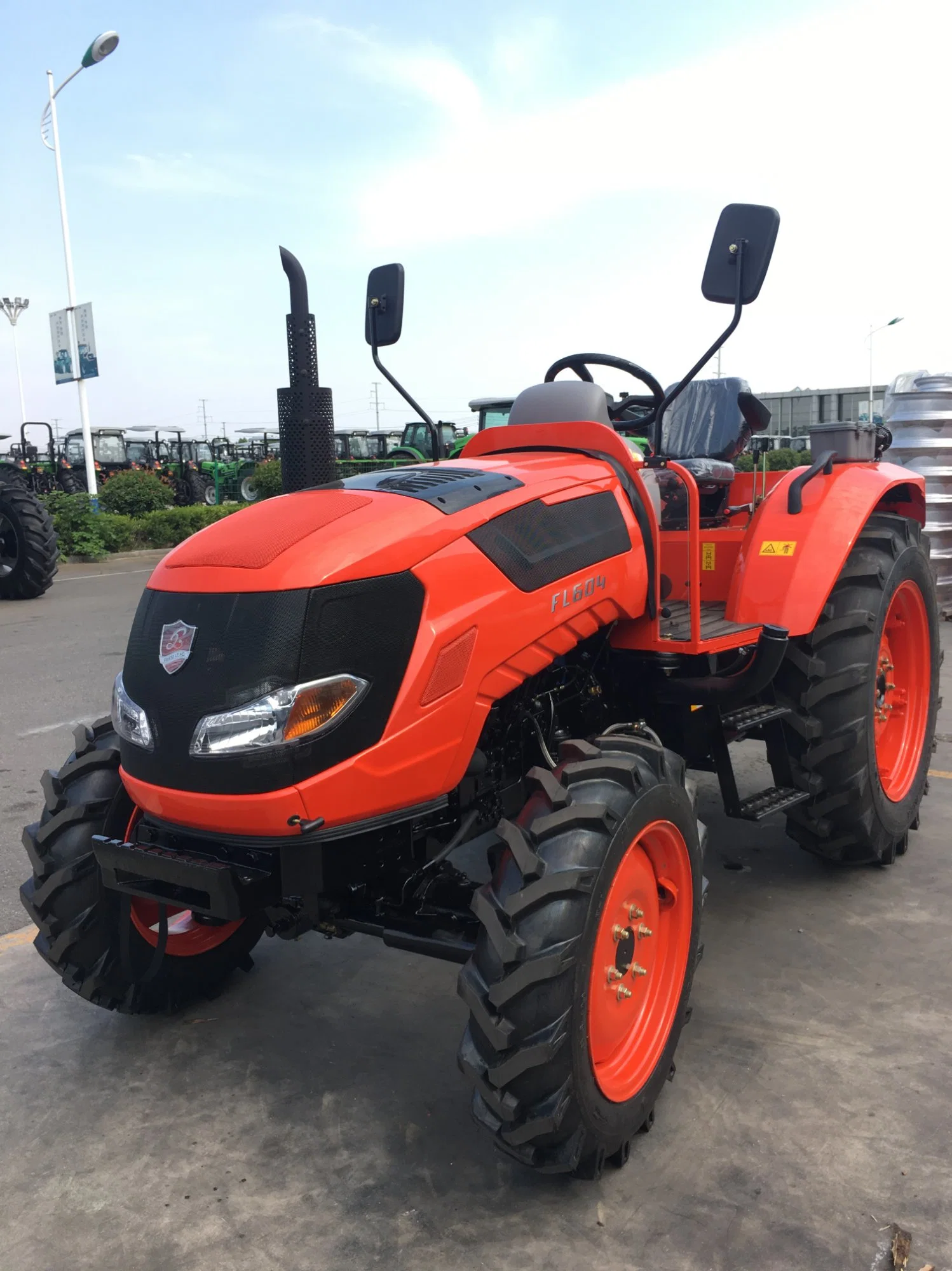 Deutz-Fahr 60HP 4WD сельскохозяйственной фермы Tiler Farmlead мощных тракторов высшего качества