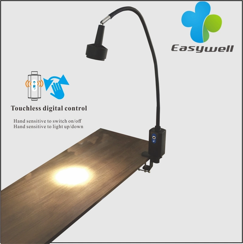 Instrumentos médicos a luz de LED de 6 W Ks-Q6s Luz Cirúrgica do grampo de mesa