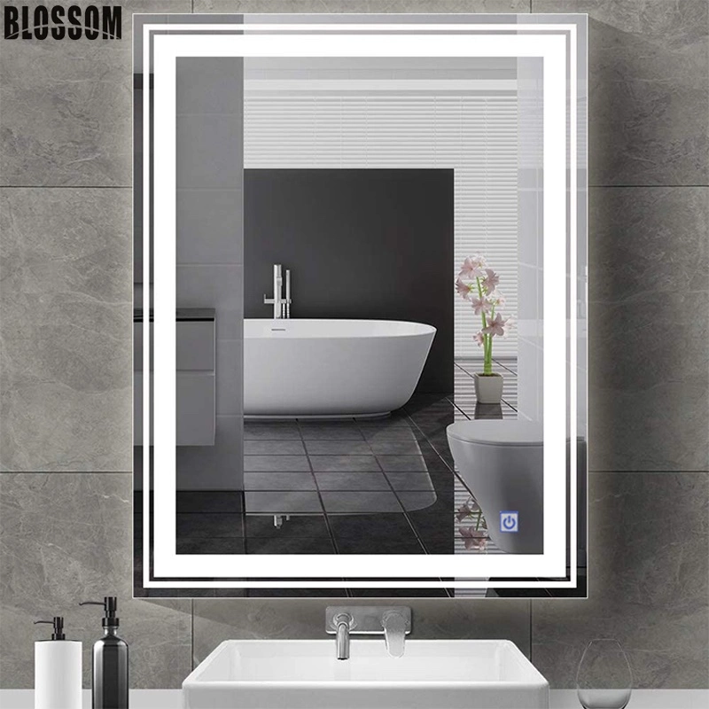 Wholesale/Supplier Bathroom Smart Backlit LED Lighted Vanity Furniture Decorative Wall Mounted Glass Mirror