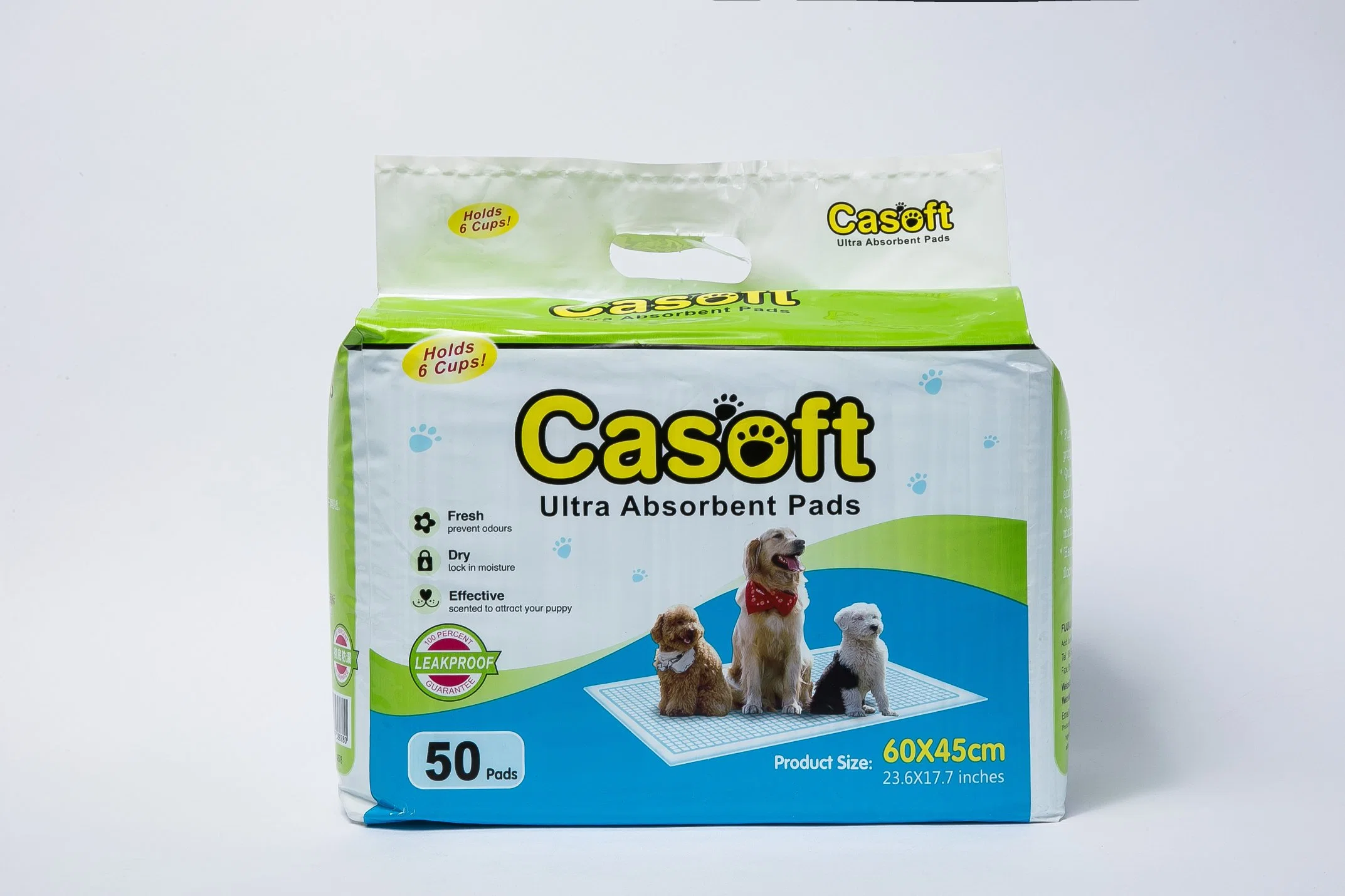 Adhesivo antideslizamiento desechables Pet/perro/Puppy/Cat Care Productos Accesorios al por mayor de suministros de la formación PEE/Piddle/orina/Wee/wc/cama sanitaria Mat Pad Cheap OEM