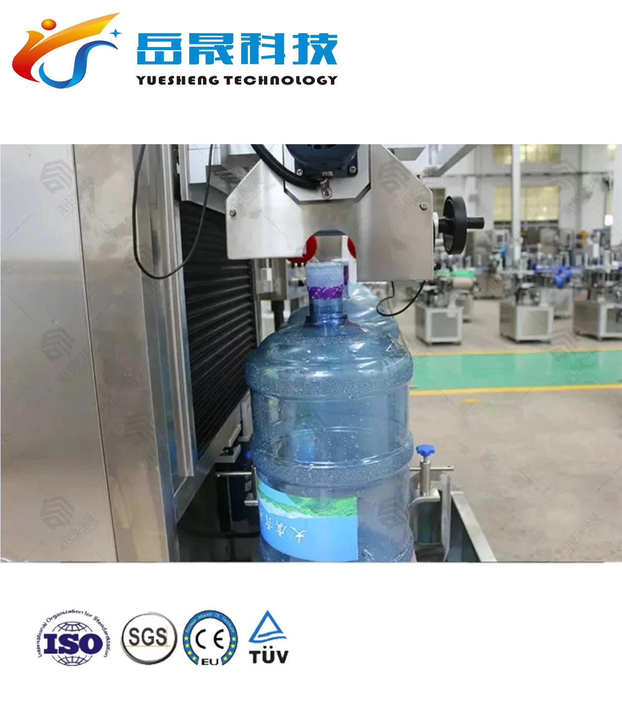 5 Gallon Barrel 18.9L-20L Pure Drink Water Washing Filling Capping Automatic Filling Machine