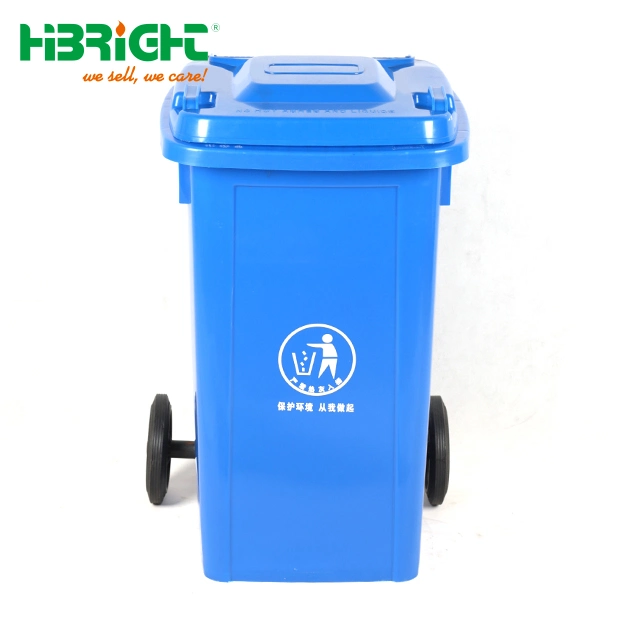 Green Blue Red Plastic Outsize L720 W585 H1000mm Park Using Dust Container