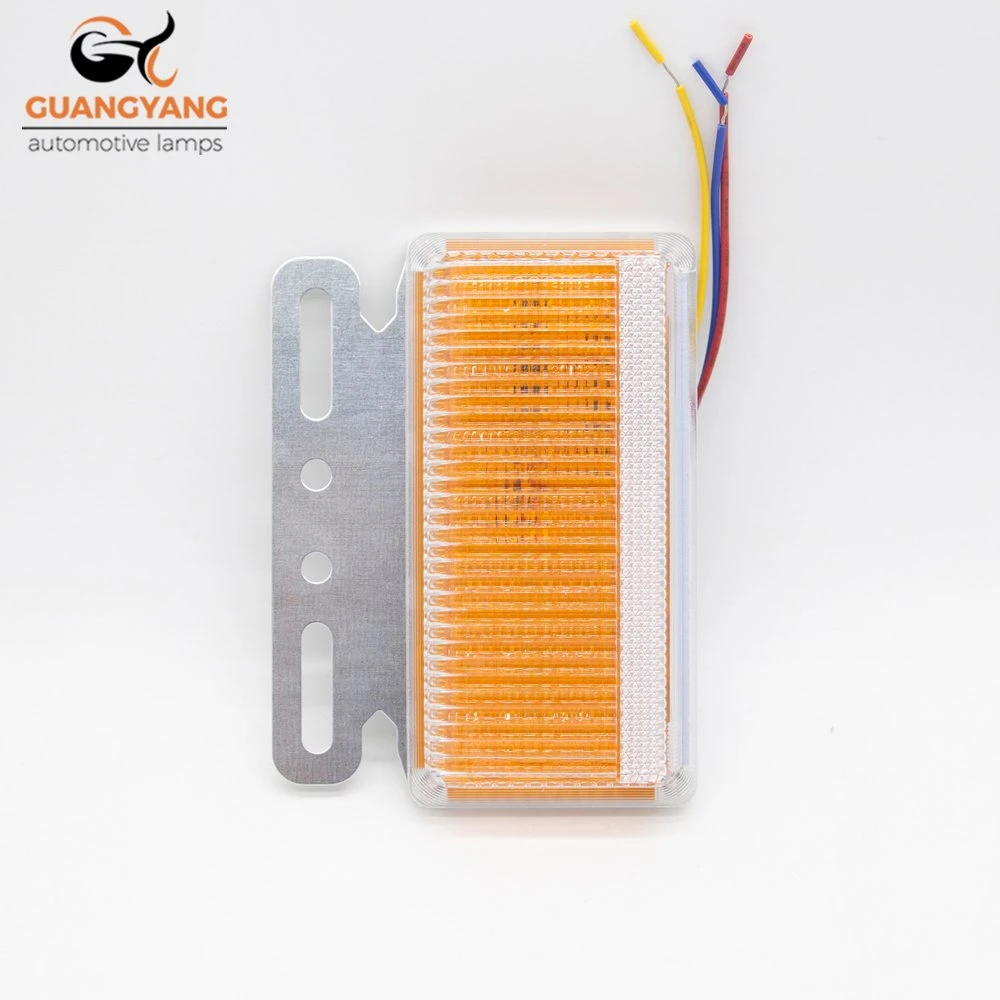 Luces de posición de color naranja para camiones 12V 24V Auto Warning Resalte Luz de giro