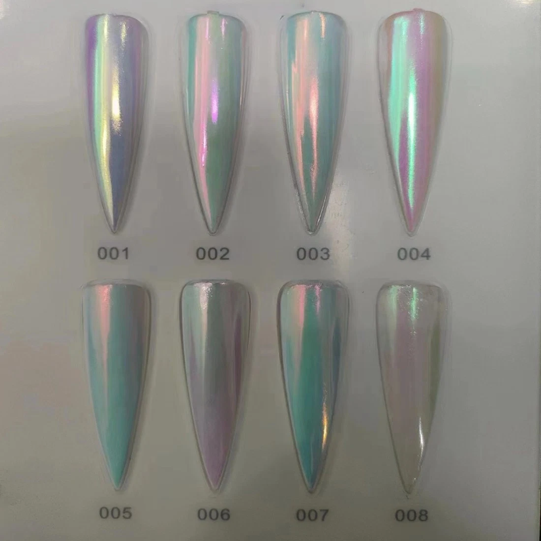 OEM Best Prices Label Brand Holographic Color Mirror Chrome Powder