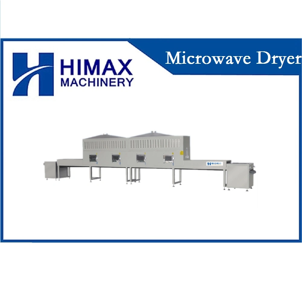 Industrial Belt Conveyor Continuous Microwave Shrimp Dryer Drying Machine