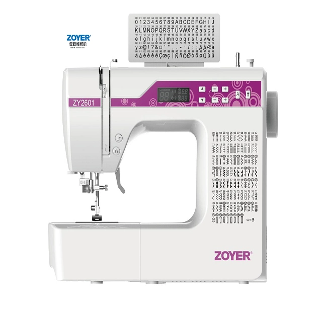 Zy2601 200 Patterns Function Household Sewing Machine