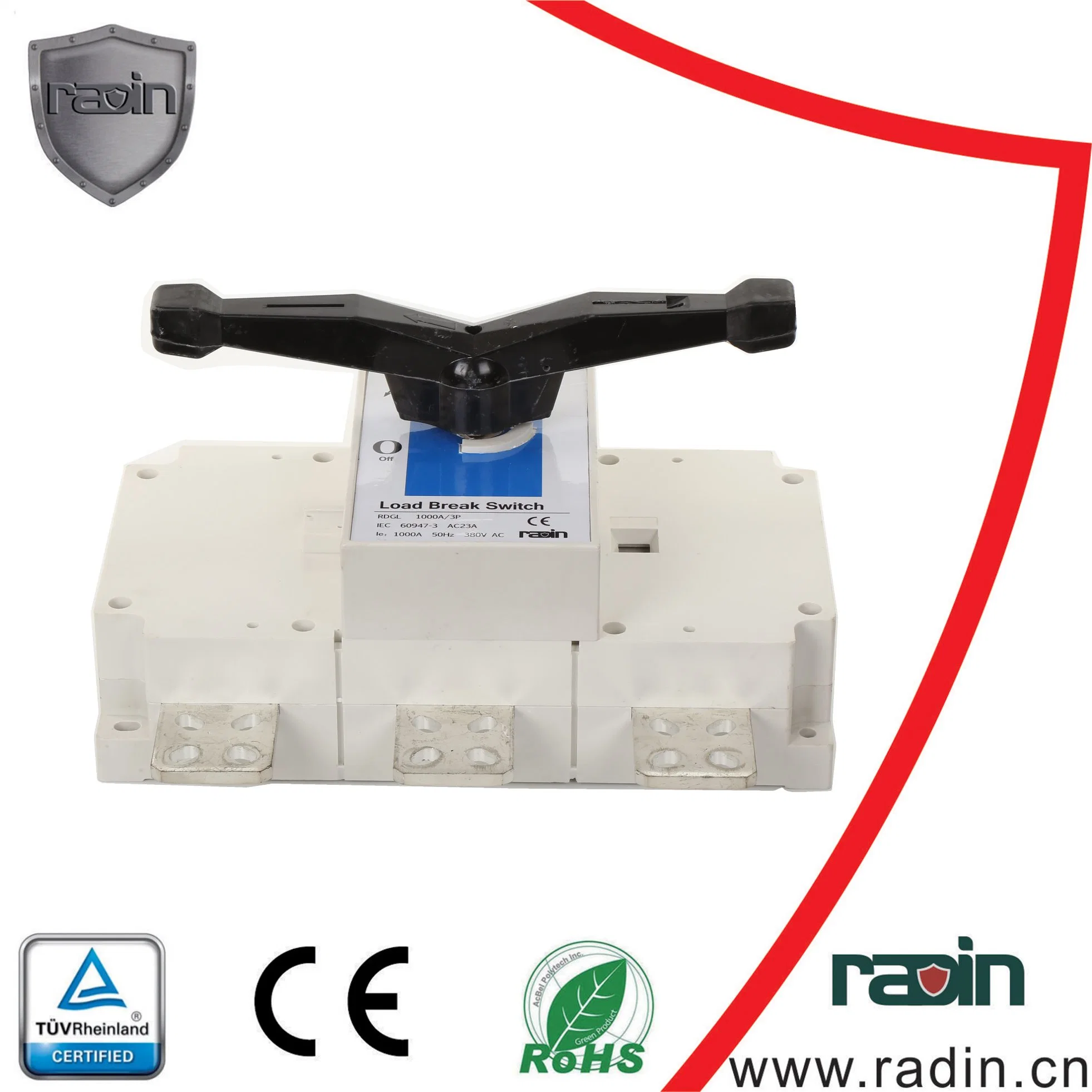 Rdgl-125A-1600A Changover нагрузки разъединитель