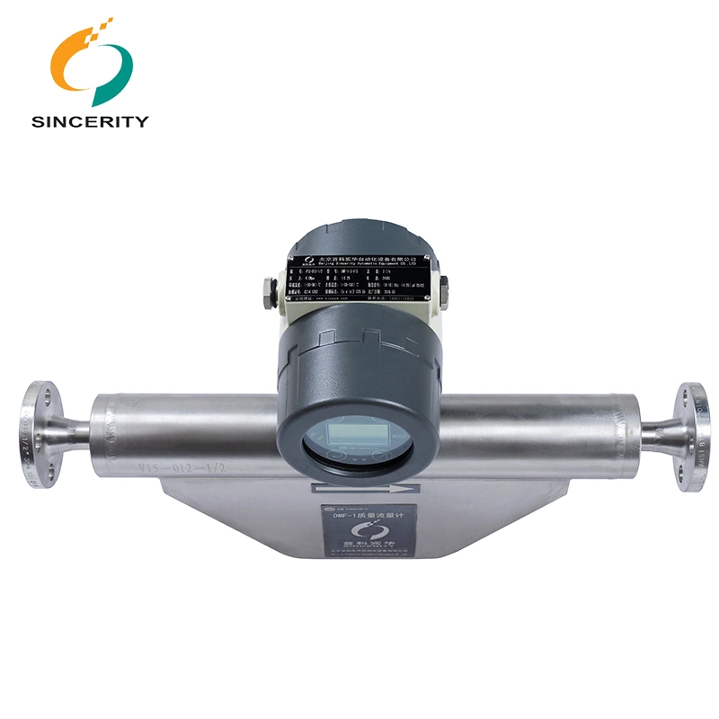 0.1 Precision Grade Coriolis Mass Flow Meter for Chemical Liquid/Gas Dosing System