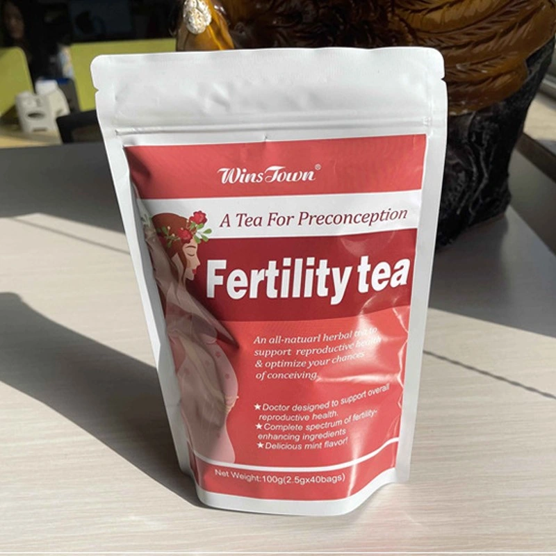 A desintoxicação fertilidade ingredientes naturais ventre hormônios reguladora chá Chá da fertilidade feminina de reabastecimento impulsionar a gravidez das mulheres