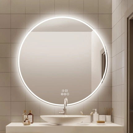 ETL Certificated Smart LED Mirror Bathroom Furniture/ LED Sensor Mirror/Smart Home Furniture