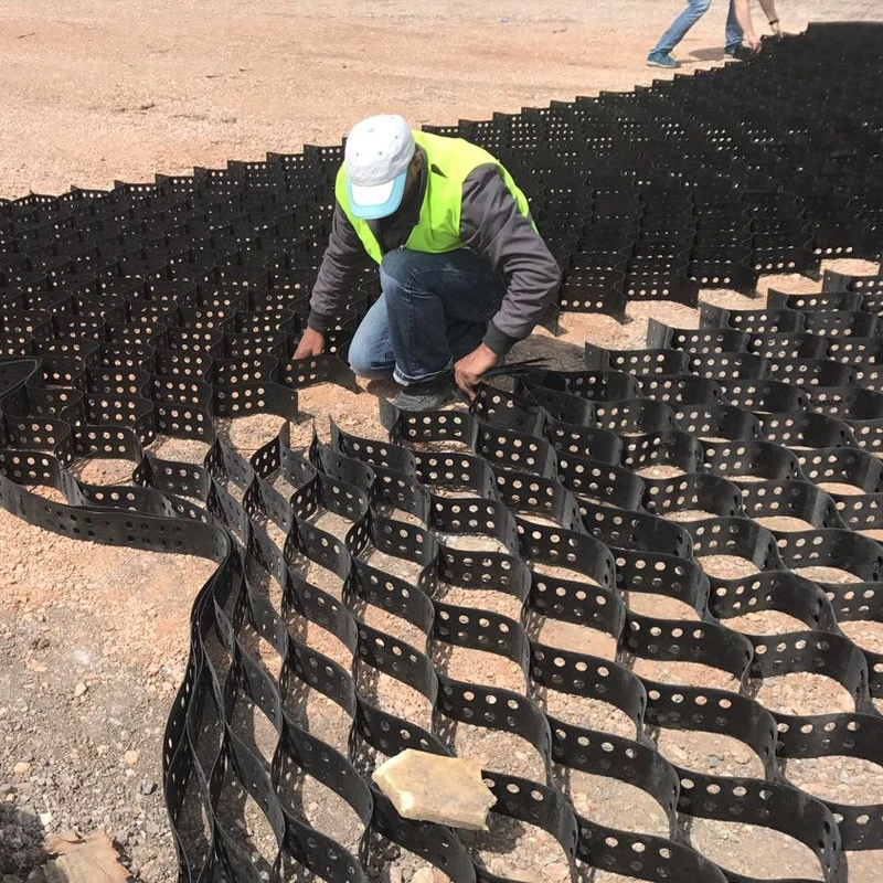 Geogrid Geocell para paisaje Geocell Road HDPE Geocell techo Grid