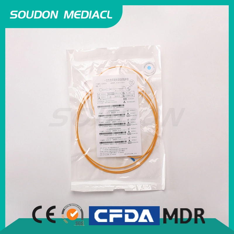 Suministros médicos endoscopia flexible instrumento cabeza de cocodrilo pinza de biopsia con aguja 230cm x 2,3 mm