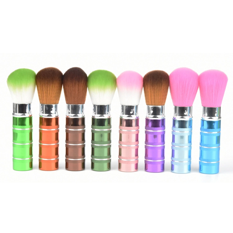 Cheap Price Retractable Aluminum Makeup Brush Tools From China Factory