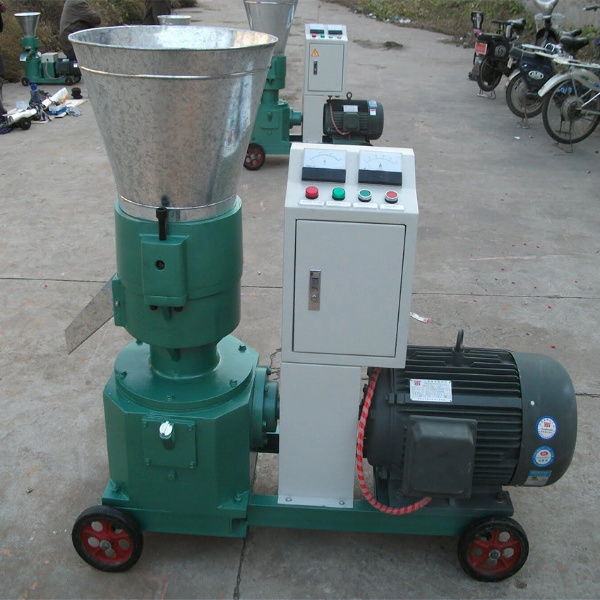 30 Kw 800-1100 Kg Animal Chicken Feed Pellet Press