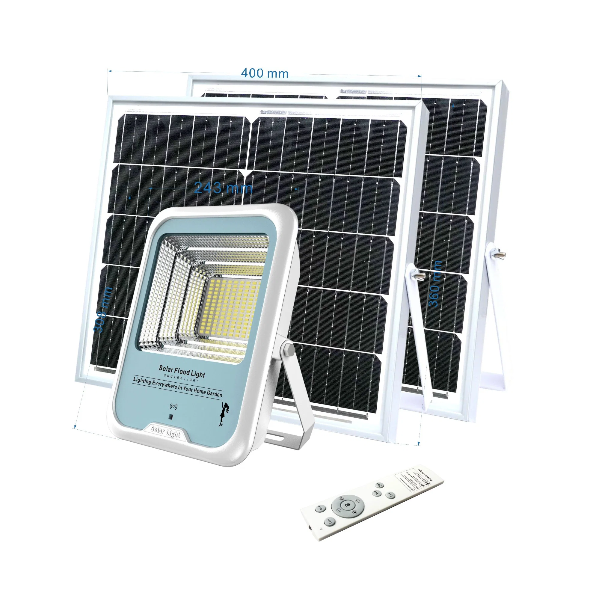 Outdoor Lighting IP66 Hot Selling High quality/High cost performance LED Solar Floodlight