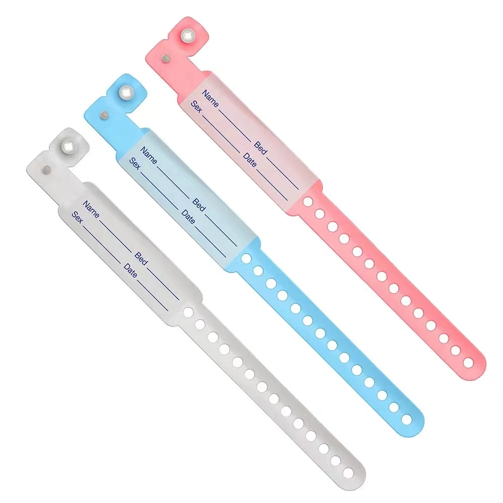 Waterproof Identification Bracelet Disposable Wrist Band ID Wrist Band Medical Supply Use in Hospital