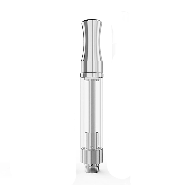 Thick Oil 510 Glass Tank Wickless Ceramic Coil Disposable/Chargeable Delta Vape Cartridge with Glass Mouthpiece