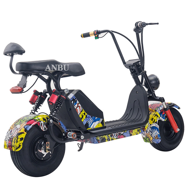 Nova scooter elétrica de 1000 W Citycoco Adult, de baixo regime, chinesa Adulto Mini