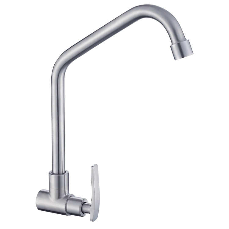 Wall Mounted Traditional Basin Mixer with Ceramic Cartridge and Solid Brass