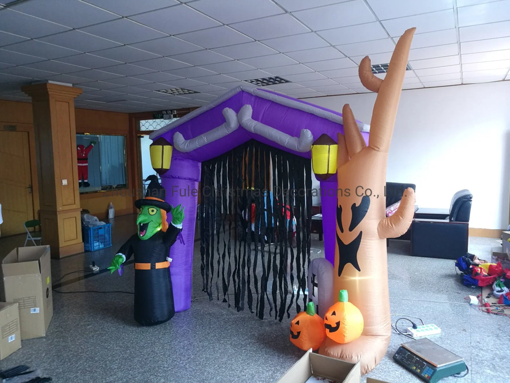 Hot Giant Inflatable Halloween Arch for Home Decor