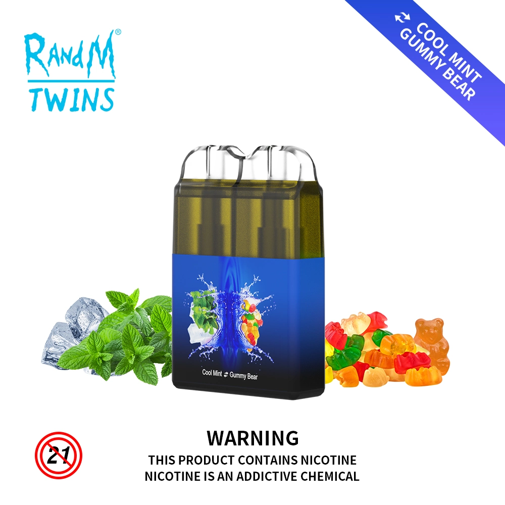 Randm Double Flavors 6000 Puffs E-Cig Twins Disposable